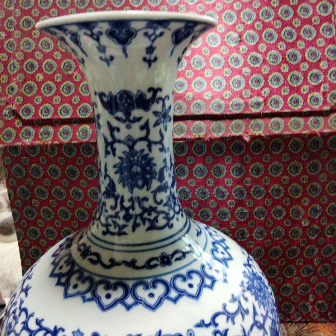 青磁花瓶　　景徳鎮