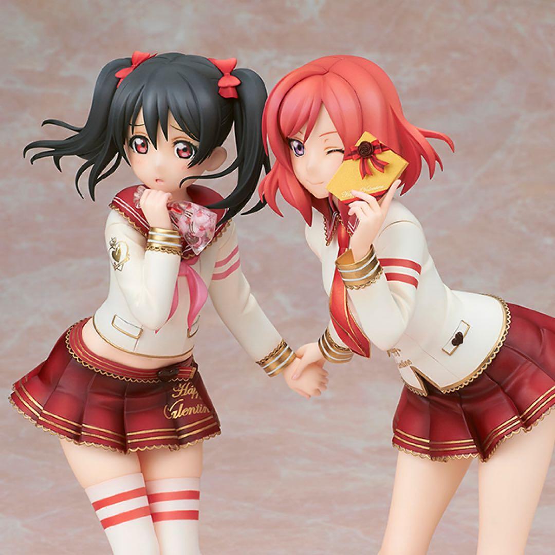 【薄紙付】矢澤にこ＆西木野真姫 バレンタイン編 1/7 スケールフィギュア