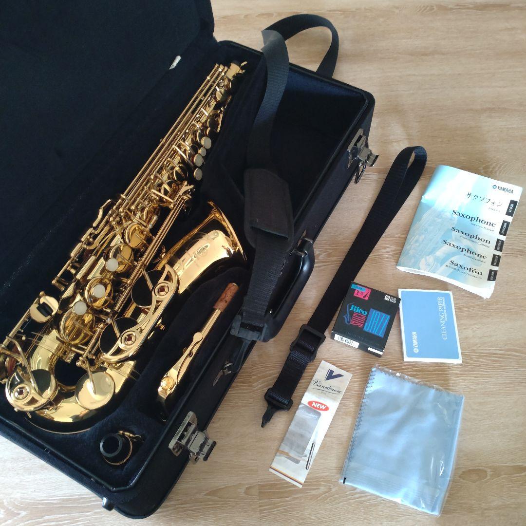 YAS-62 ヤマハ製アルトサックス三点セットと YAMAHA 純正ケース