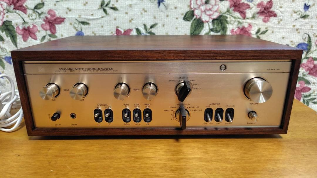 LUXMAN L-504 プリメインアンプ ステレオ インテグレーテッド アンプ