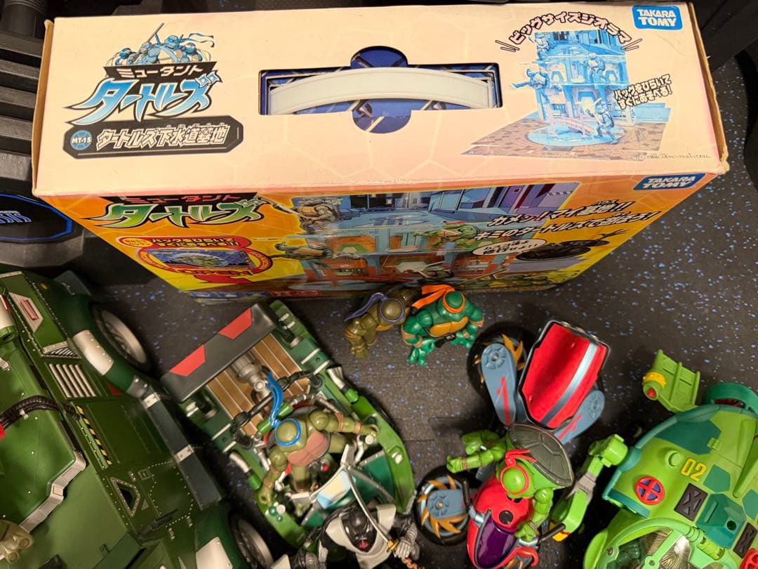 限界特価　ミュータント・タートルズ フィギュアセット　2003,2004