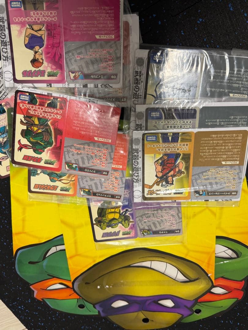 限界特価　ミュータント・タートルズ フィギュアセット　2003,2004