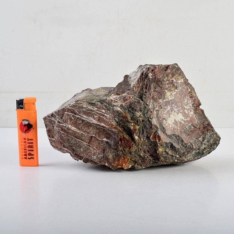 天然石　鑑賞石　菊花石　置物　重さ約3050g　N　8915