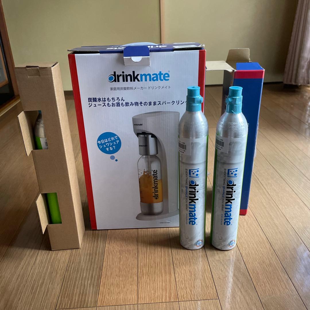 drinkmate 炭酸水メーカー カートリッジ３本