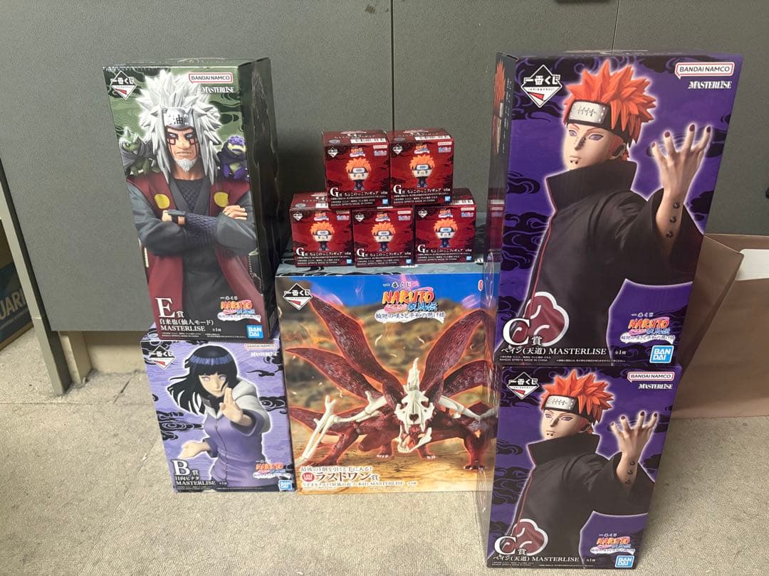 NARUTO 一番くじ　B賞C賞E賞ラストワン賞　フィギュア