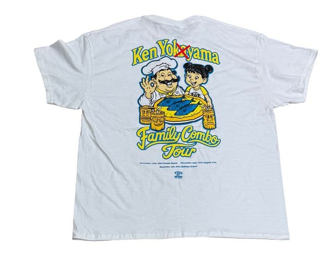 ken yokoyama 横山健 サバシスター FC TOUR Tシャツ 白
