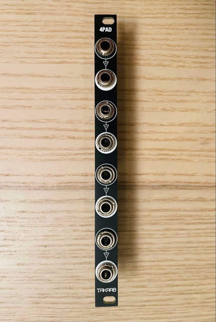 [ほぼ新品] Takaab 4Pad モジュラーシンセ