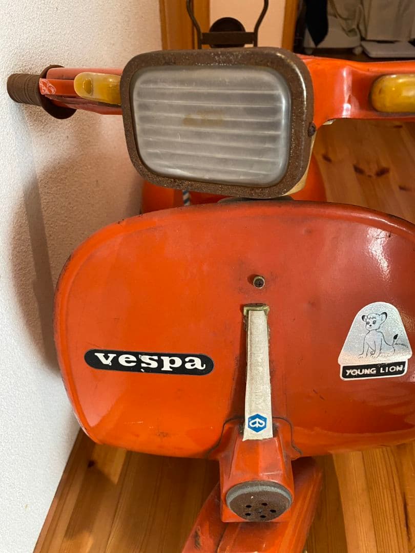 ブリキおもちゃ/Vespa 子供用スクーター