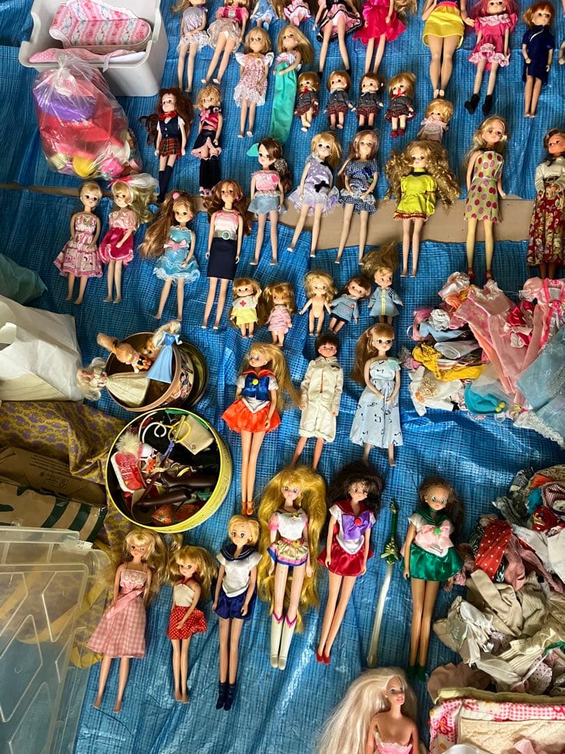 最終値下げ‼️レア！リカちゃん・バービー・セーラームーン他　衣装・小物など大量