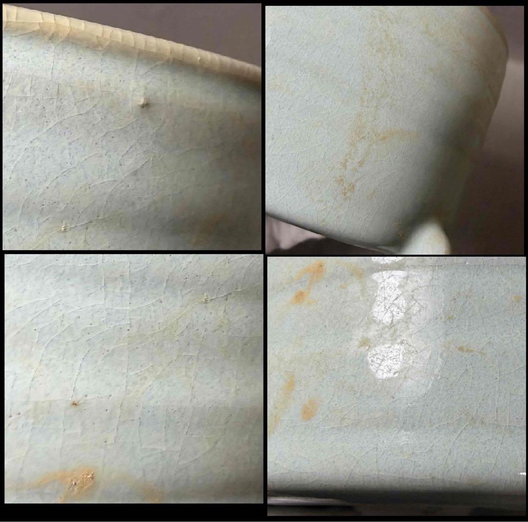 中国 筒形三つ足炉　f2260108