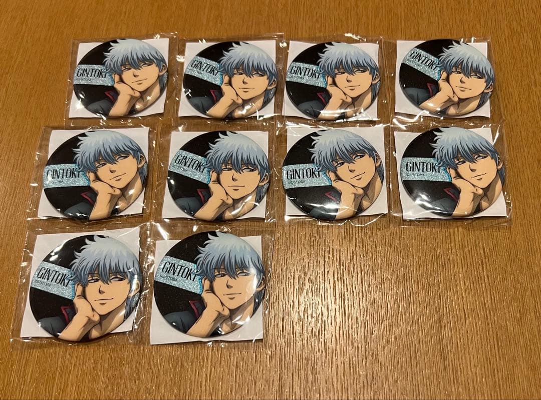 銀魂　銀魂わーるど 缶バッジ 坂田銀時