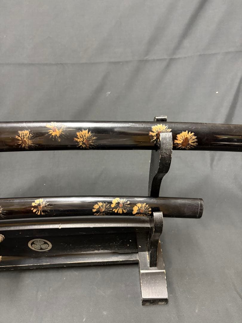 模造刀　日本刀　まとめ　7振り　太刀　脇差　白鞘　刀掛け2個付き