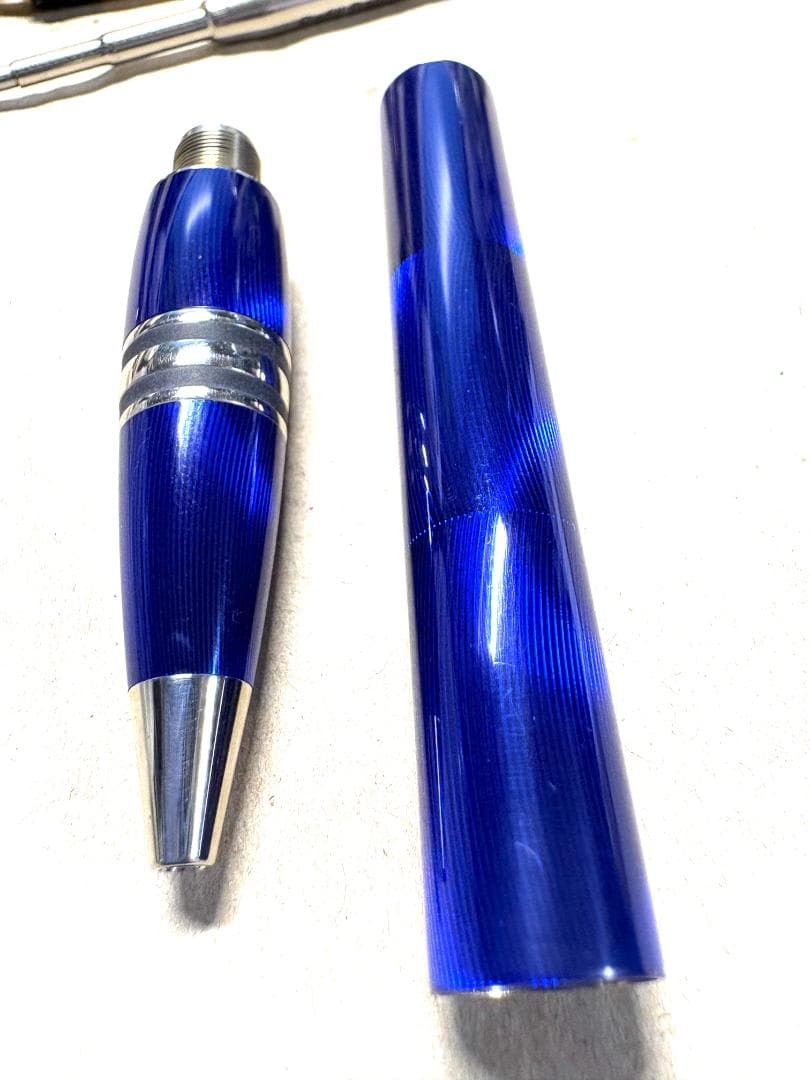 298.モンブラン　スターウォーカークールブルー　M25614BP 　美品