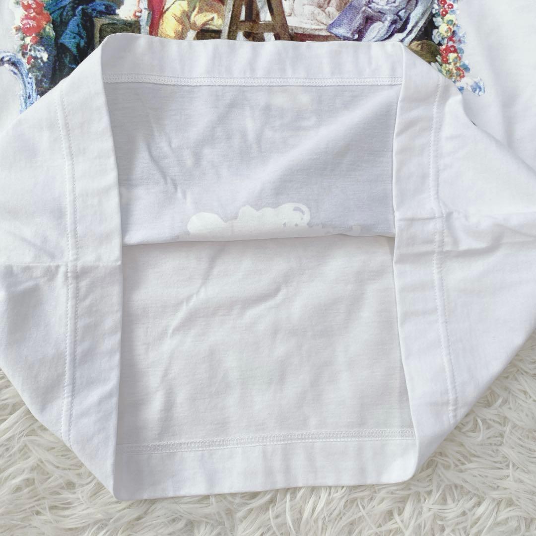 ヴィヴィアンウエストウッド アート プリント Tシャツ オーブ刺繍 大きめ 美品