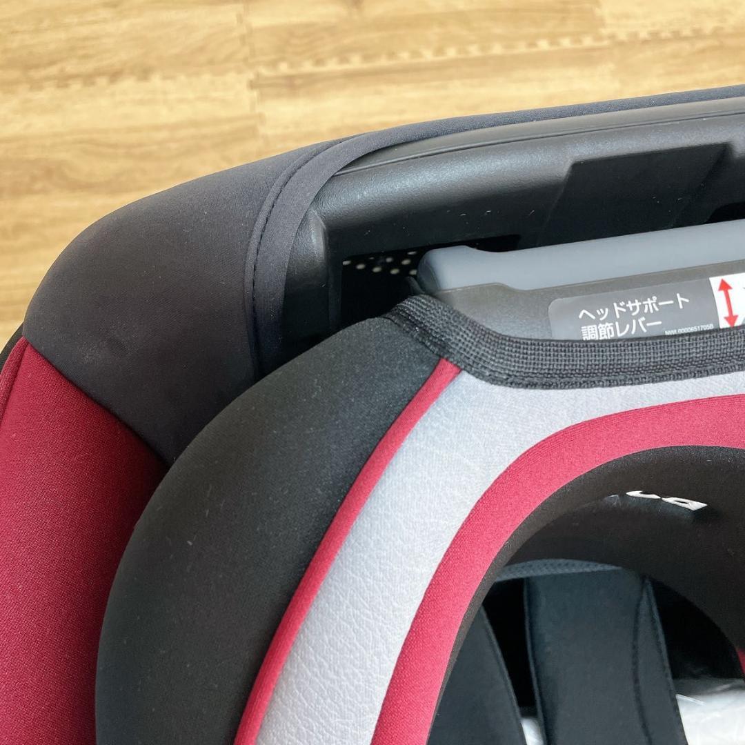 【美品】アップリカ フォームフィット　 ラズベリーローズ RD ISOFIX
