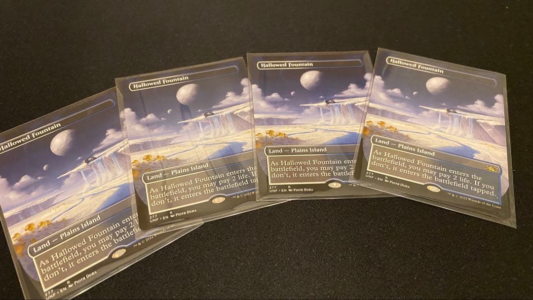 神聖なる泉　4枚セット　英　UNF