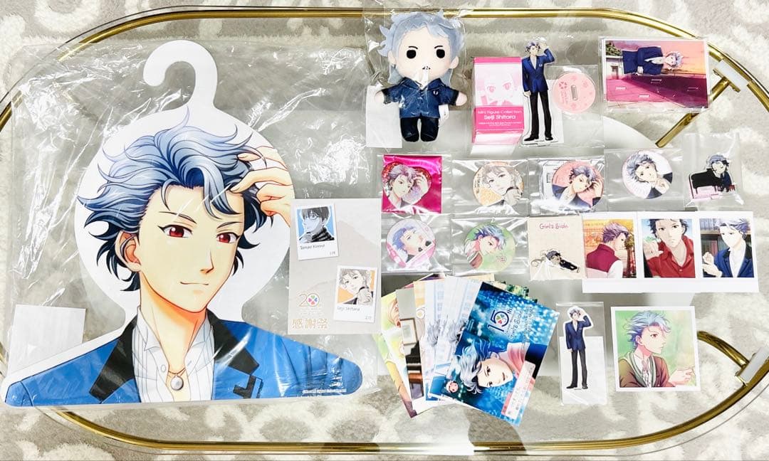 ときめきメモリアル　ガールズサイド　設楽聖司　グッズ　セット