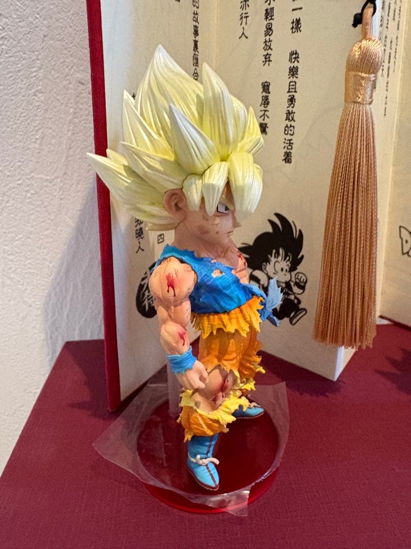 ドラゴンボール　ガレージキット　孫悟空　入手不可しおり　世界数枚のみ