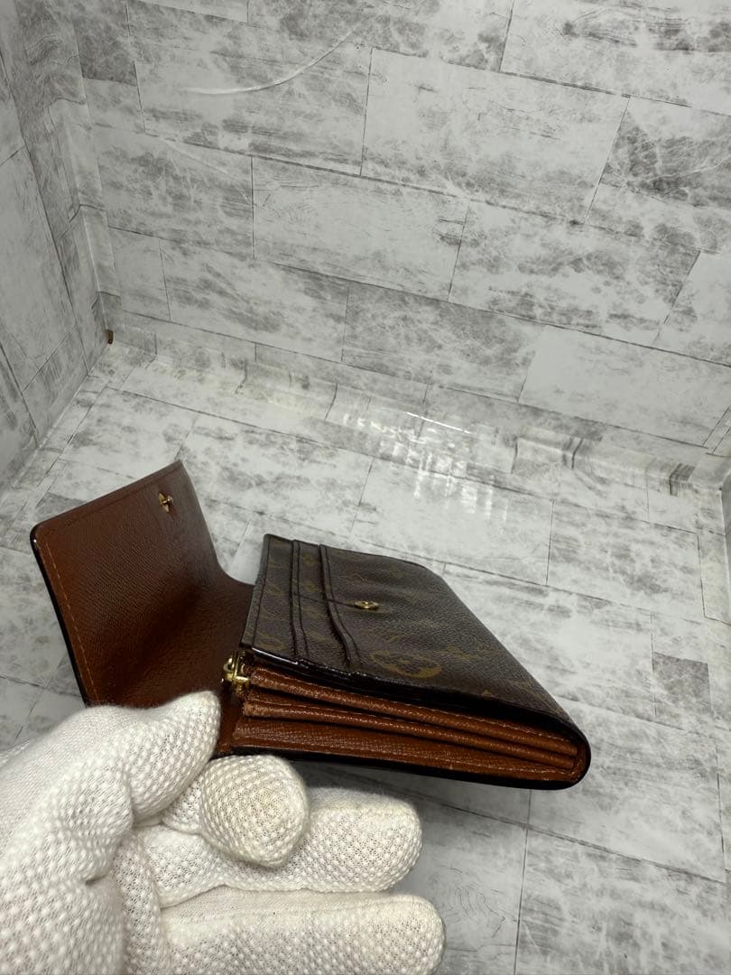 Louis Vuitton モノグラム 二つ折り財布 中古