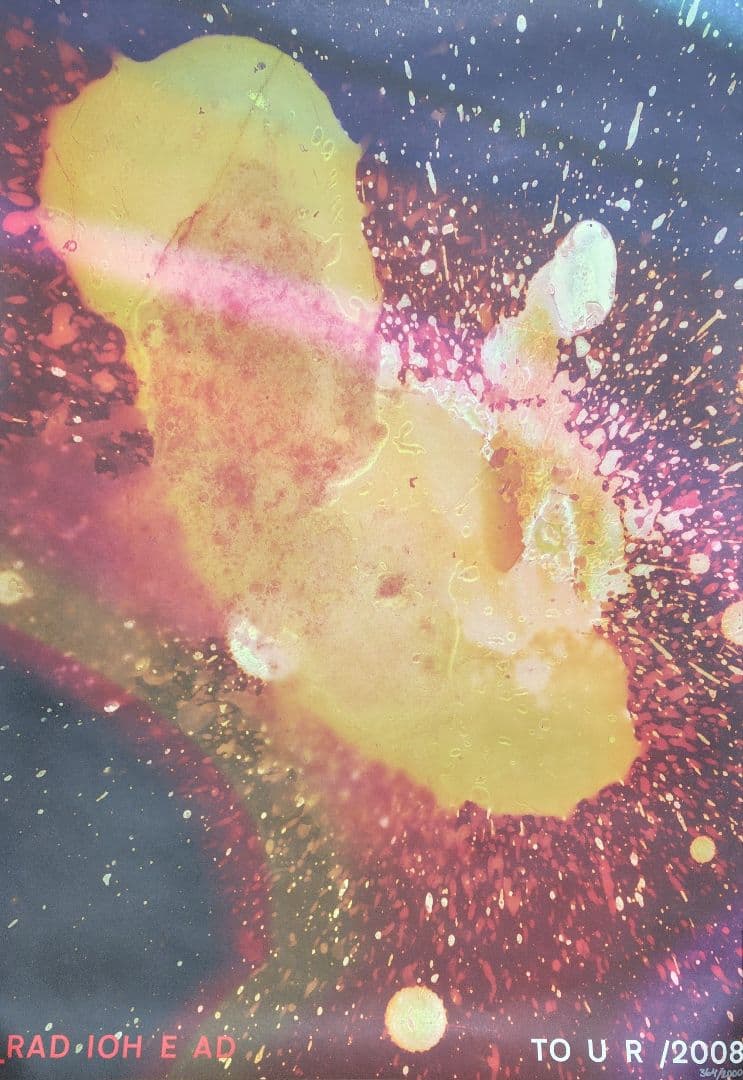 RADIOHEAD レディオヘッド JAPAN TOUR 2008 ポスター