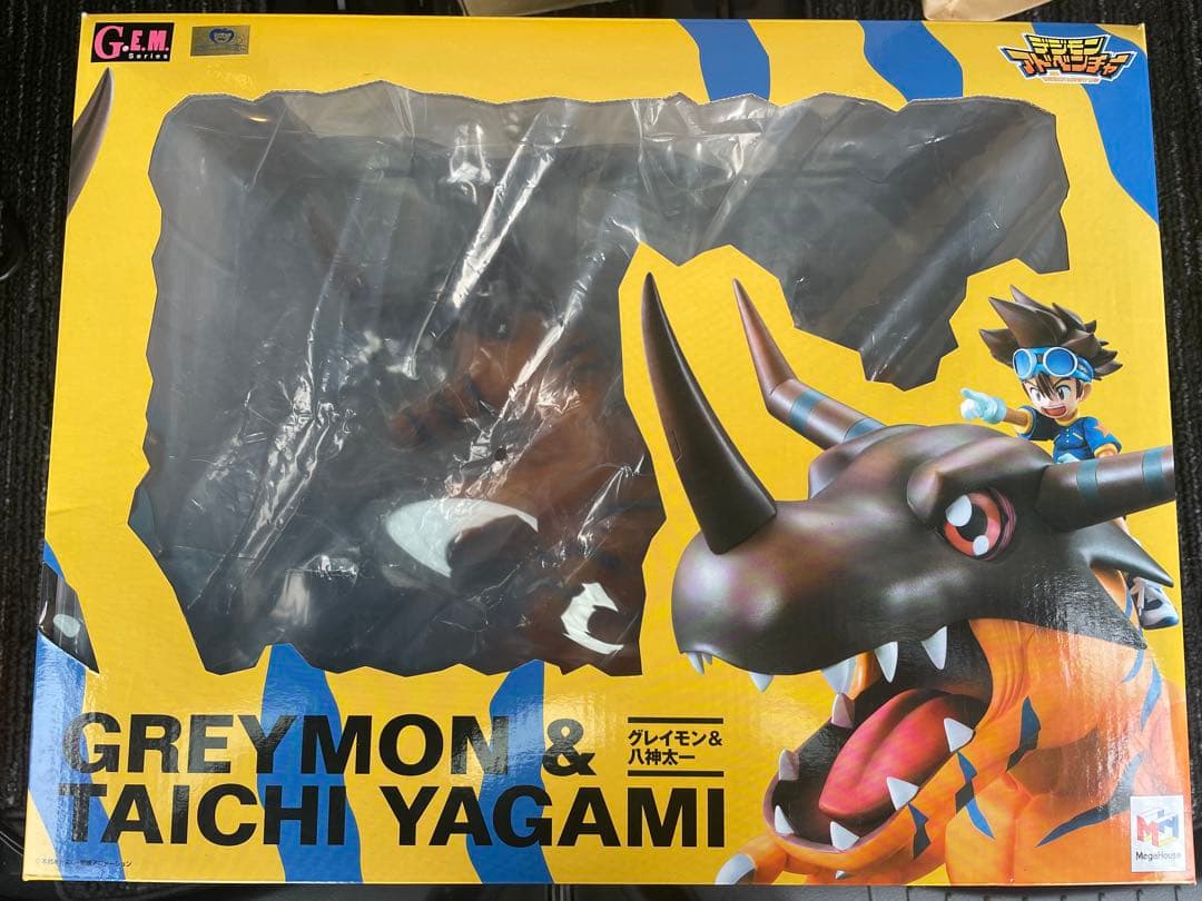 GREYMON & TAICHI YAGAMI フィギュア