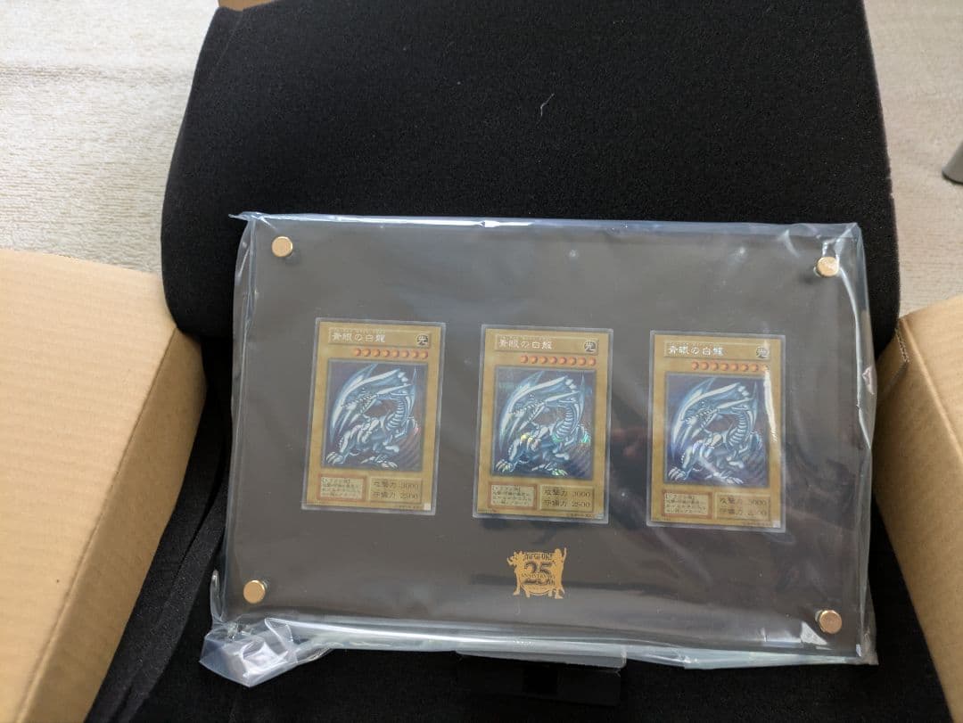 遊戯王OCG 25周年 青眼の白龍 3枚セット