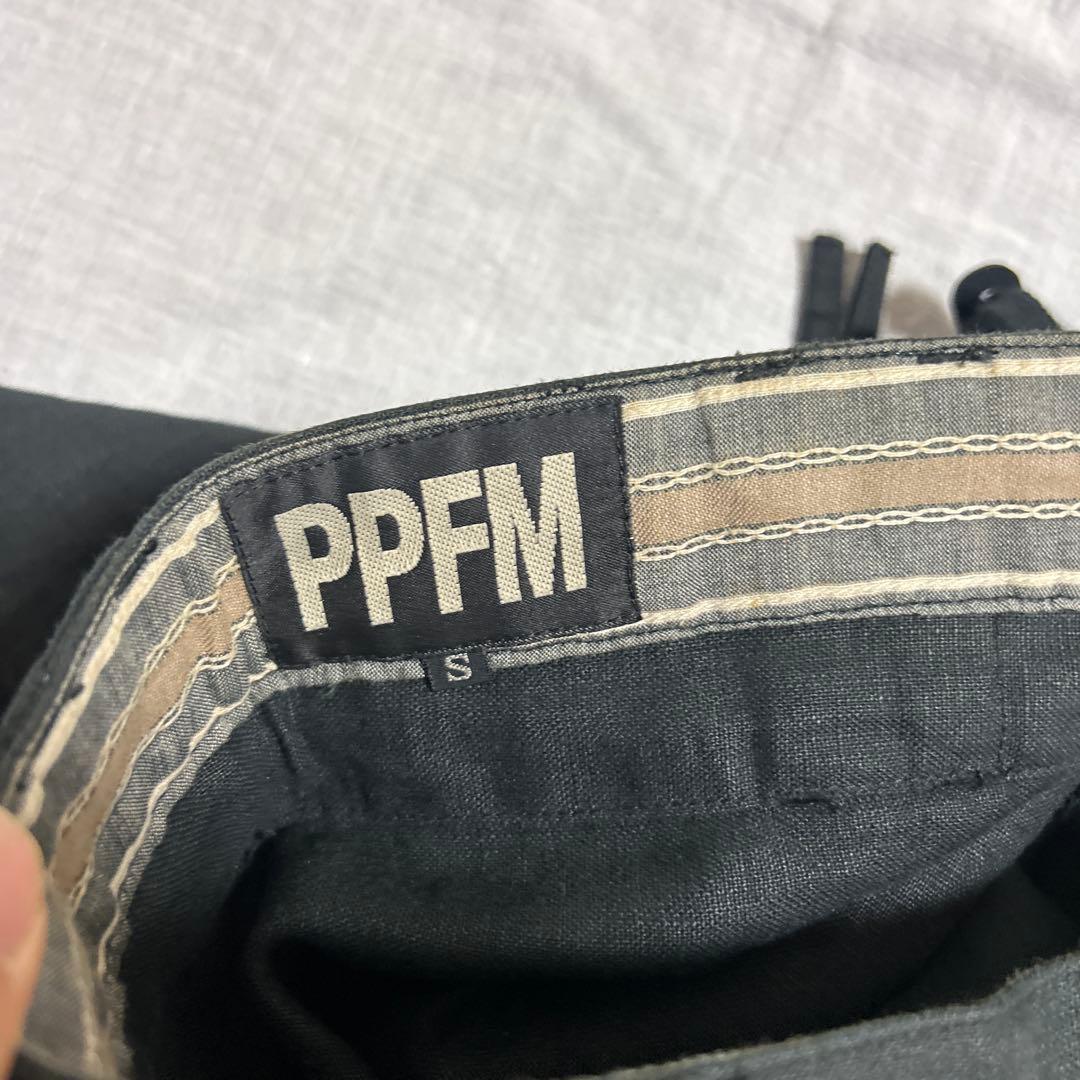★激レアデザイン★ PPFM サルエルパンツ　カーゴパンツ　リネン