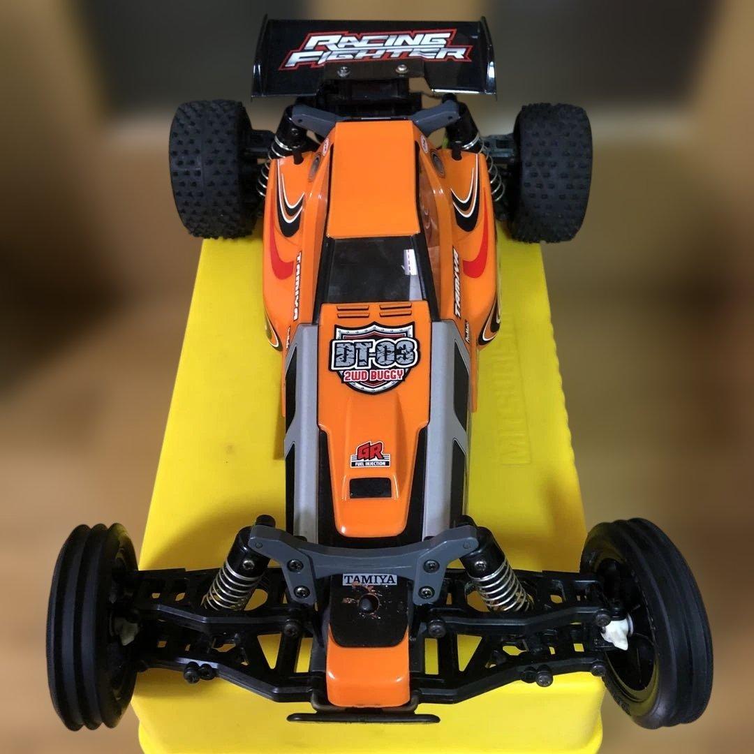 TAMIYA EDR-03 ラジコンバギー オレンジ
