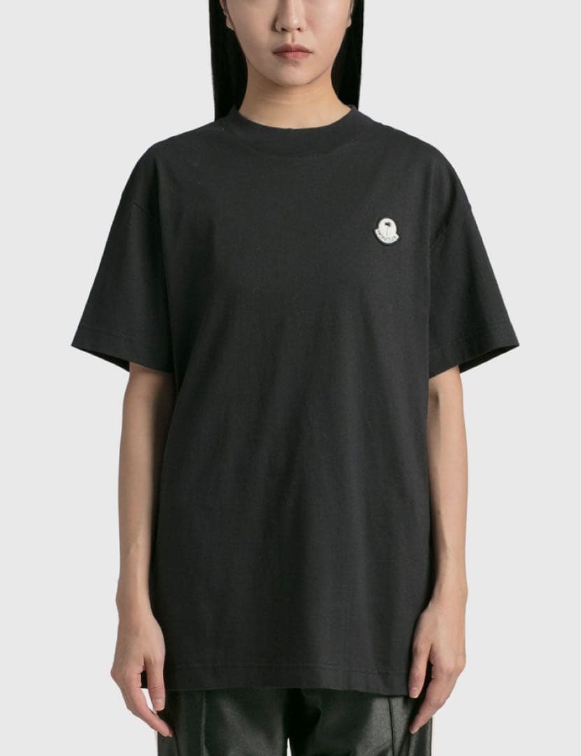 モンクレール×パームエンジェルス アーチロゴ Tシャツ　palm angels