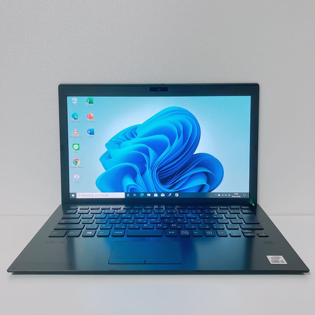【美品】VAIO 爆速SSD512GB 8GB第10世代パソコン バイオPC