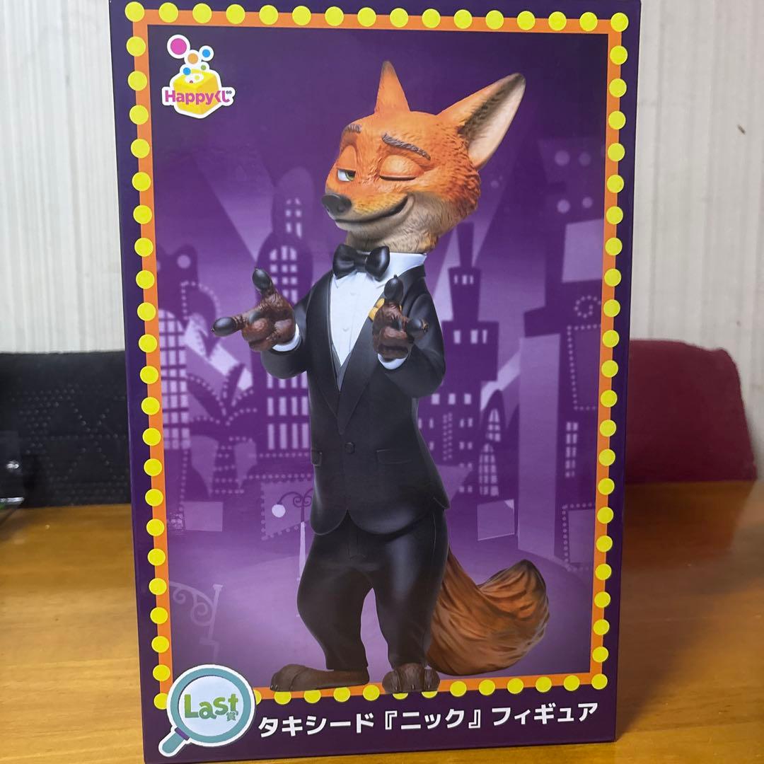n*＊様 ズートピア2 一番くじ　ラストワン賞　タキシード【ニック】フィギュア