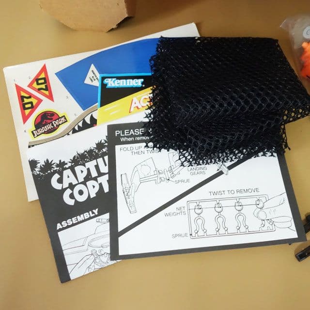 【フィギュア】ジュラシック・パーク キャプチャーコプター ワールド 未組み立て品