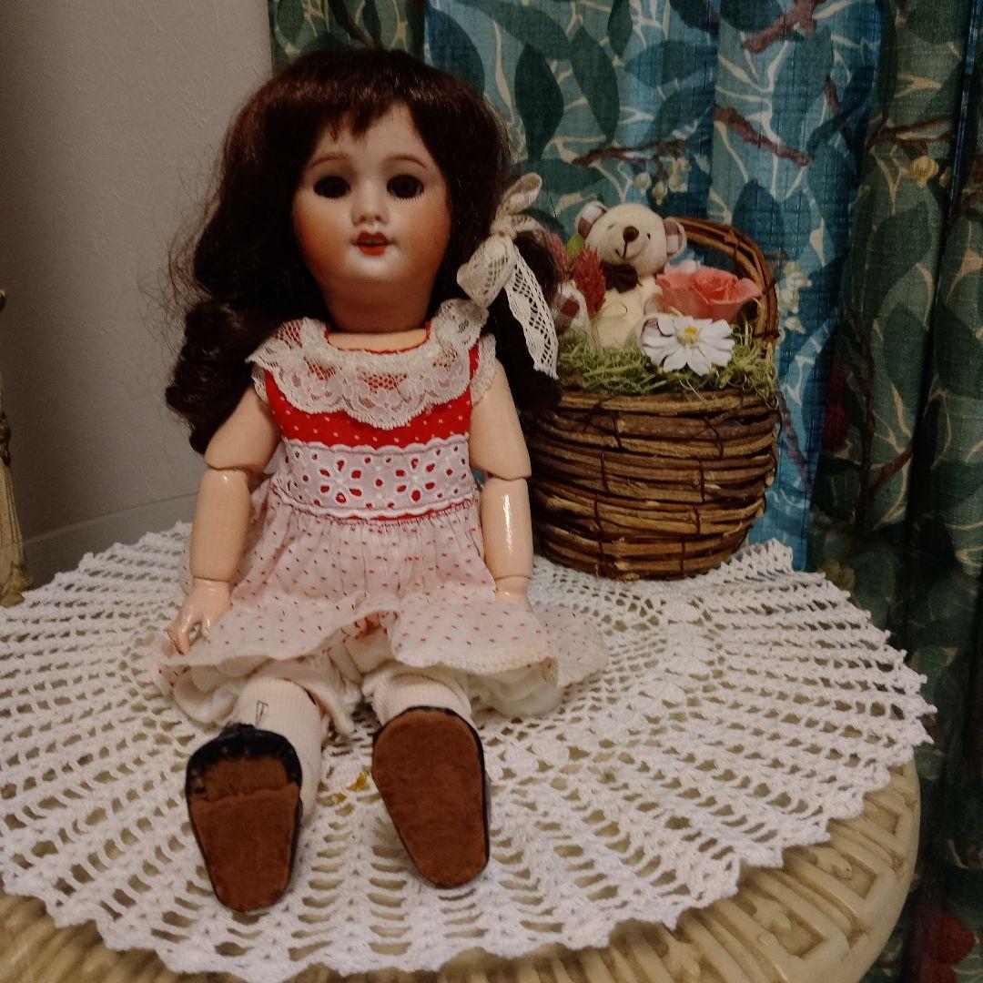 か*お様 アンティークビスクドール ユニフランス