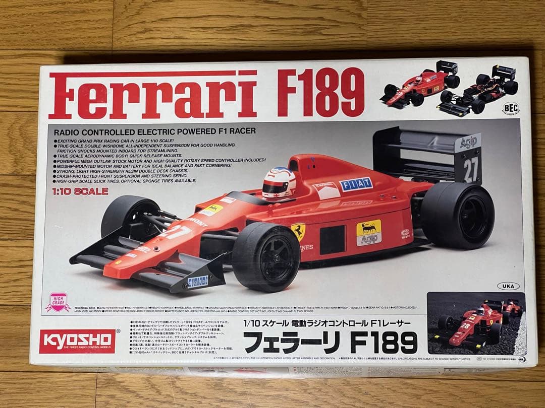 希少　KYOSHO Ferrari F189 1/10スケール ラジコンカー