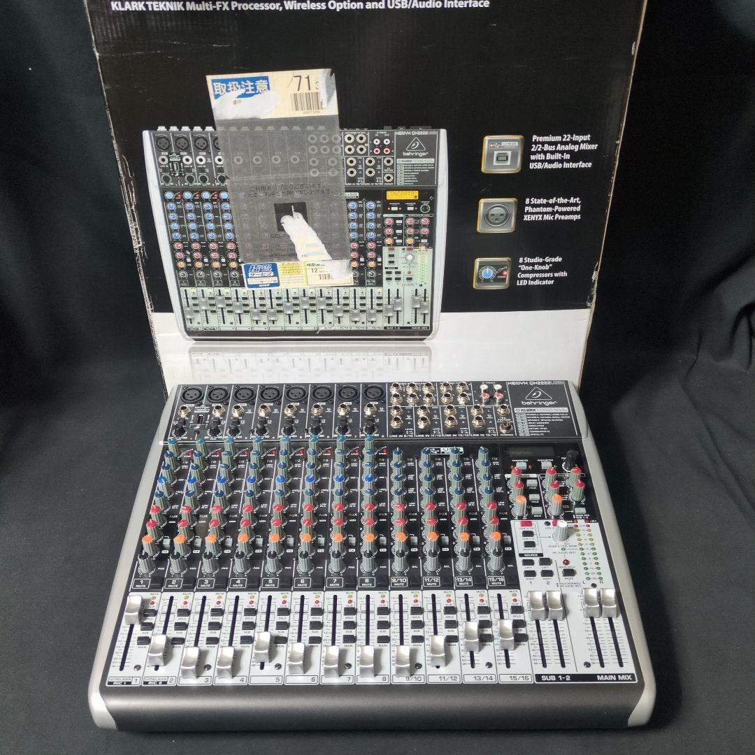 配信機器・PA機器・レコーディング機器 EHRINGER XENYX QX2222USB