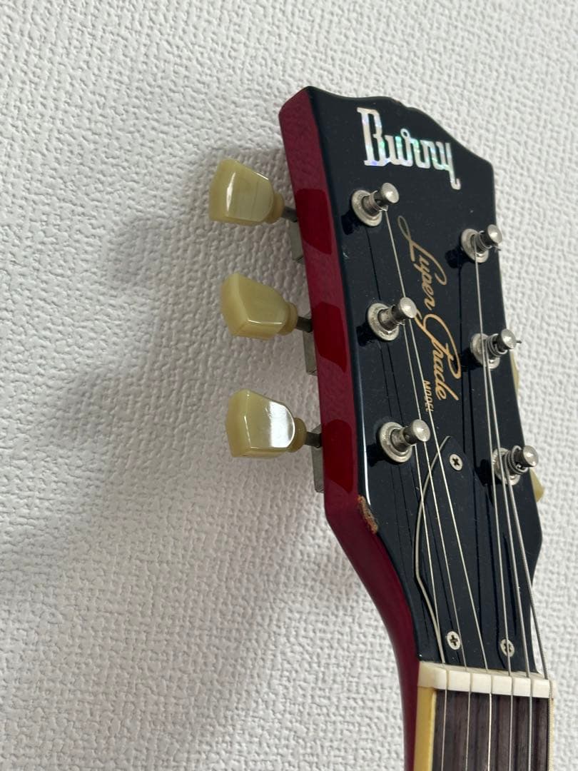 BURNY SUPER GRADE MODEL レスポール トラの目レフティー