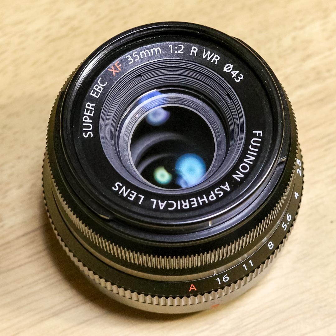 富士フイルム XF35mm F2 R WR ブラック