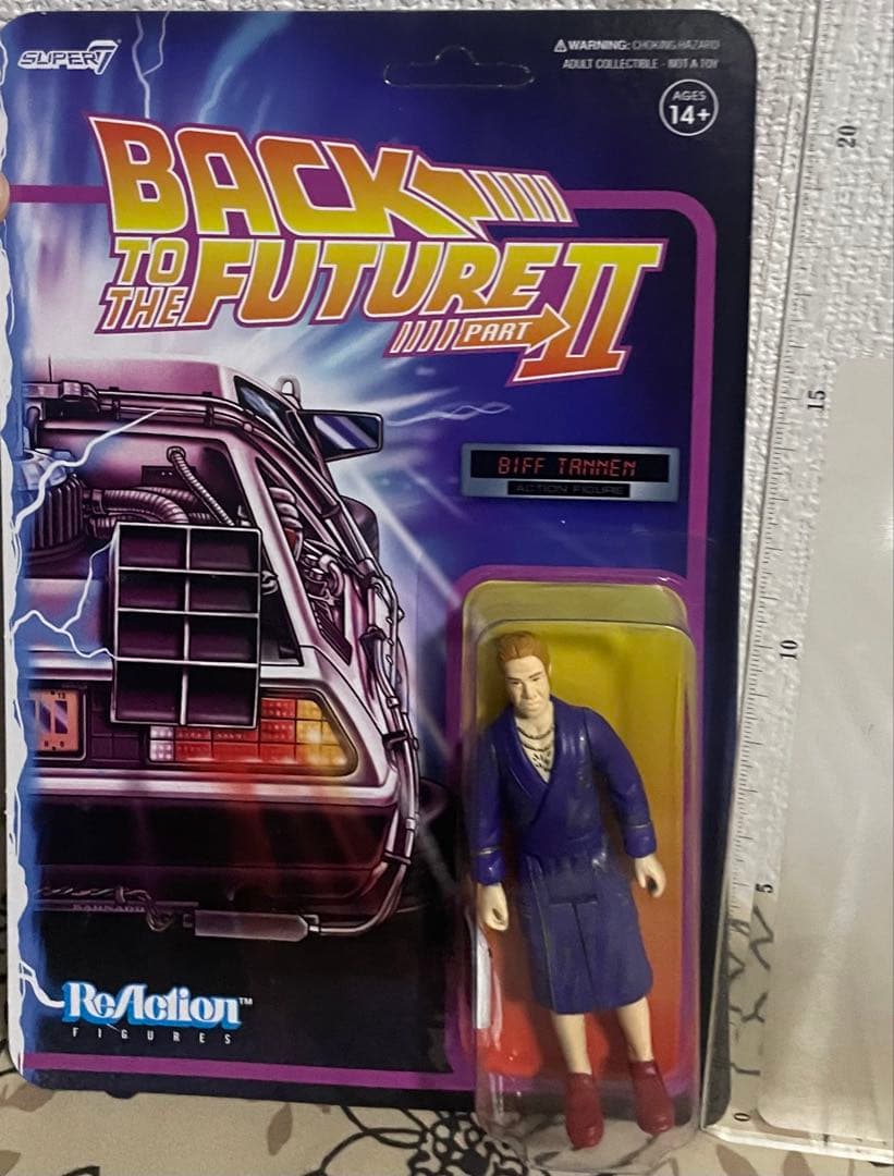 バック・トゥ・ザ・フューチャー Super7 ドク ビフ フィギュア ②体セット