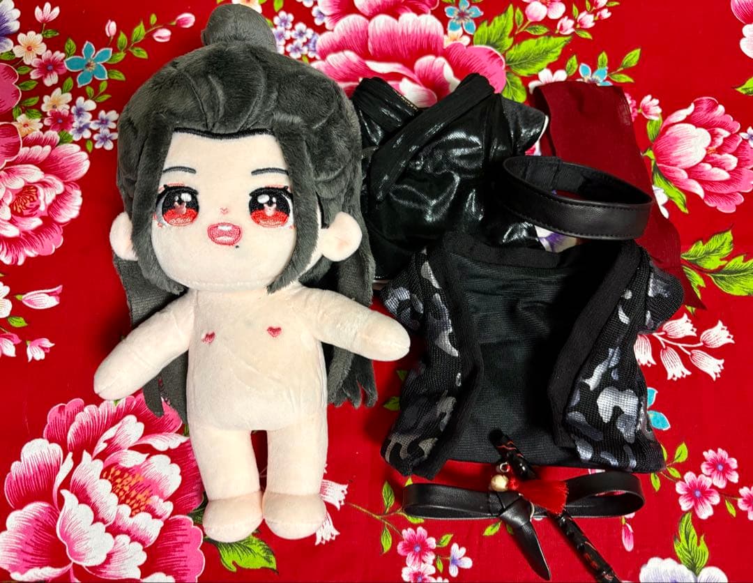 陳情令 魔道祖師 ぬいぐるみ衣装付き 2体セット（馬は付いていません） 非公式