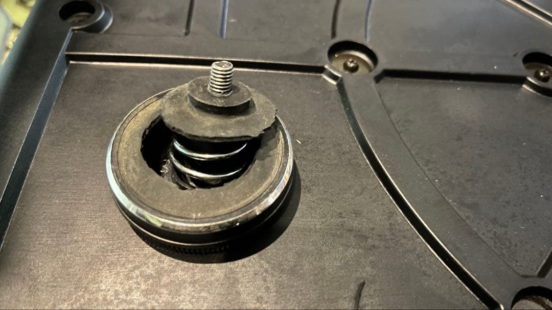 Technics SL-1200 MK2 ターンテーブル通電あり