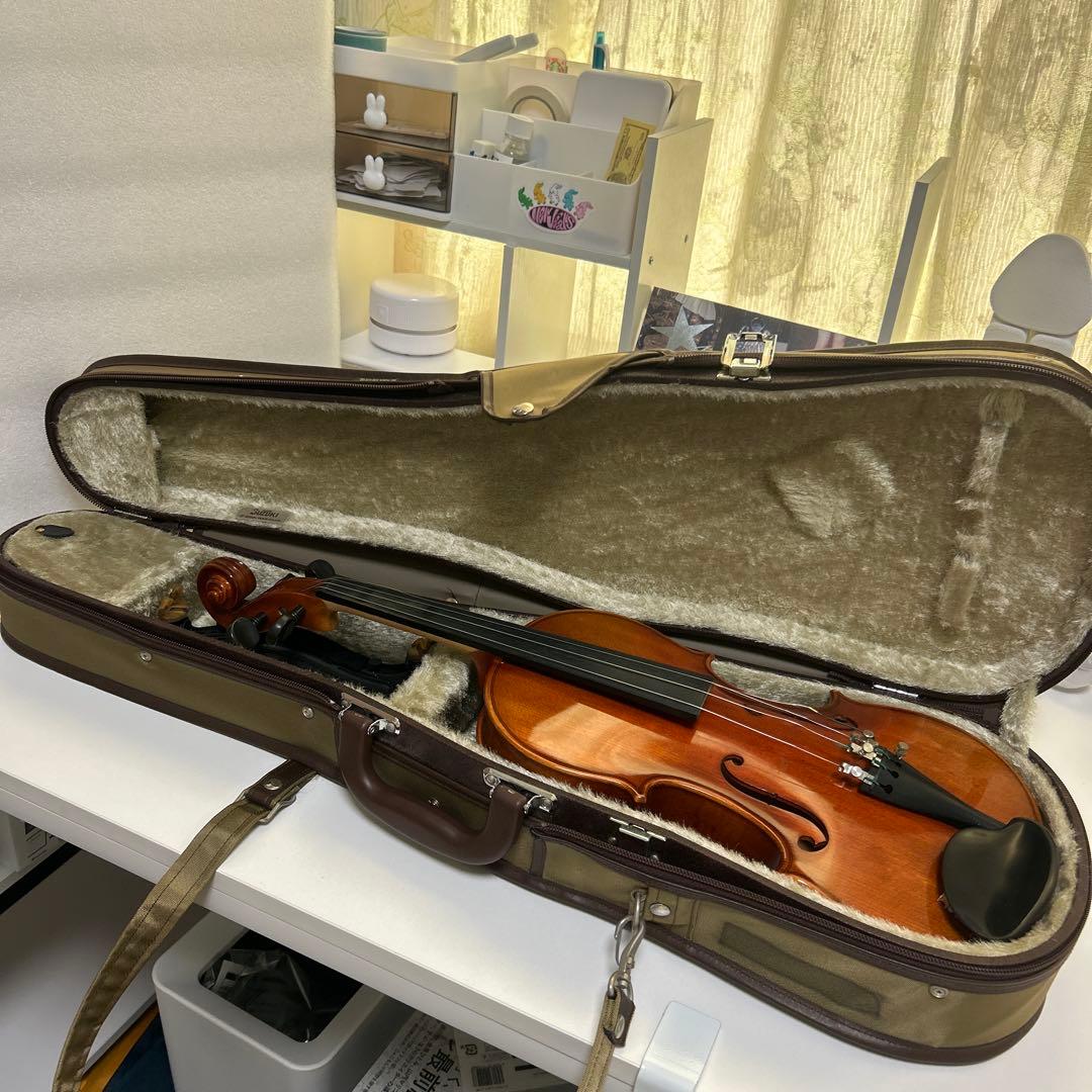 スズキ バイオリン No.200 1/2 1997年 弓 松脂 ケース