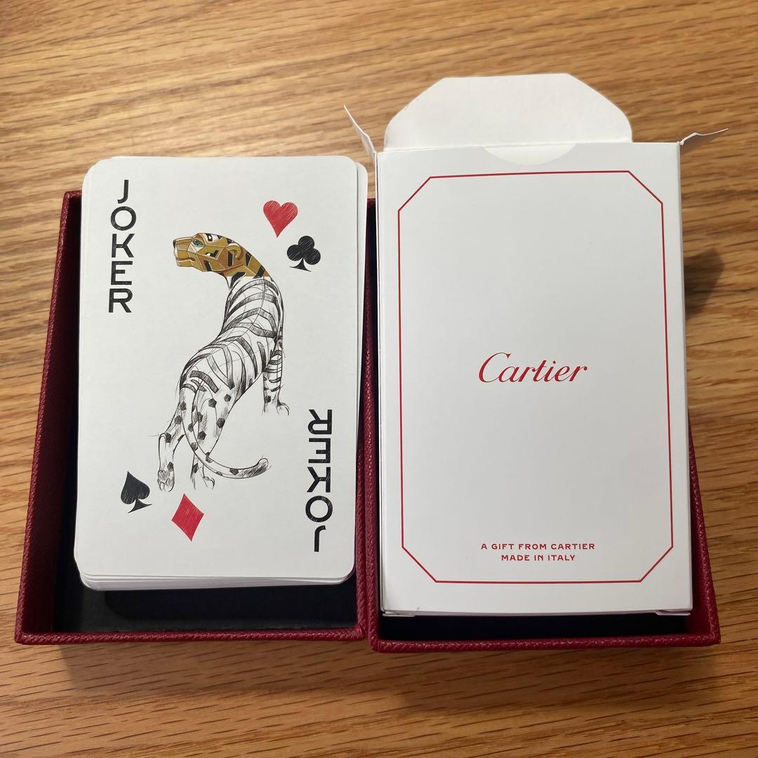 Cartier トランプ ジョーカー付き