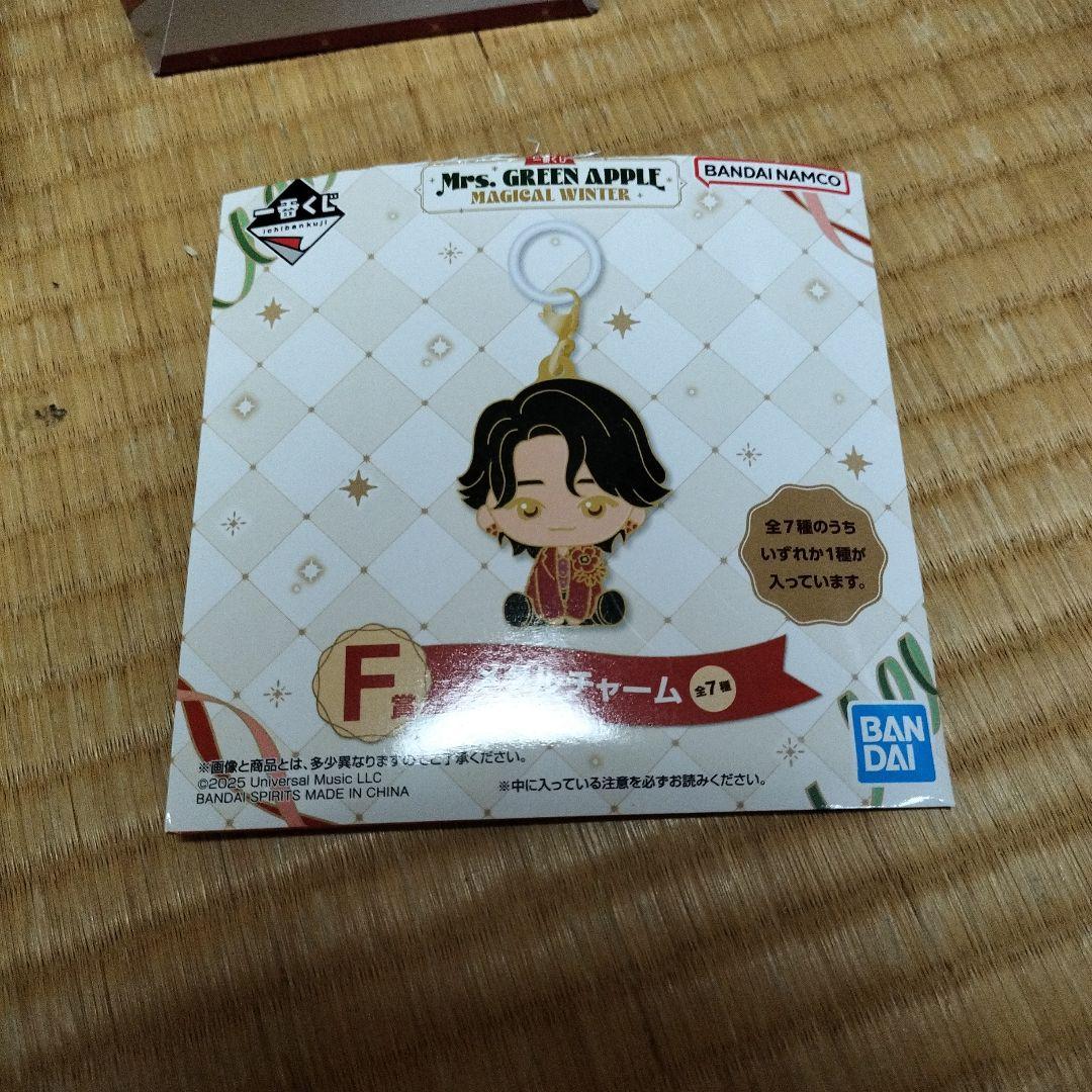 一番くじ Mrs. GREEN APPLE A賞　マスコットぬいぐるみ&チャーム