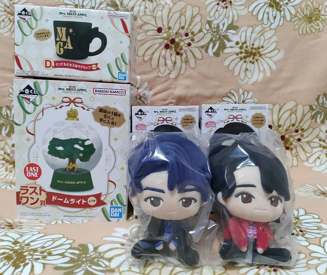 MrsGreenApple くじ A賞×2・D賞×1・ラストワン賞×1