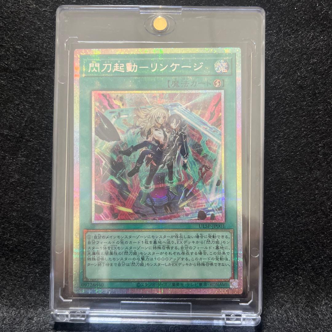 遊戯王　閃刀起動-リンケージ　プリシク