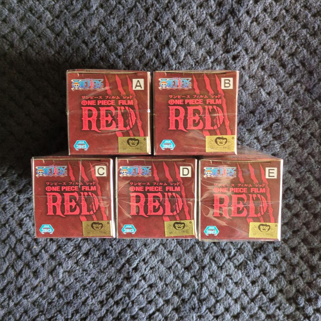 ワンピース　コレクタブル　フィギュア　RED１５種類　ワーコレ　ドラゴンボール