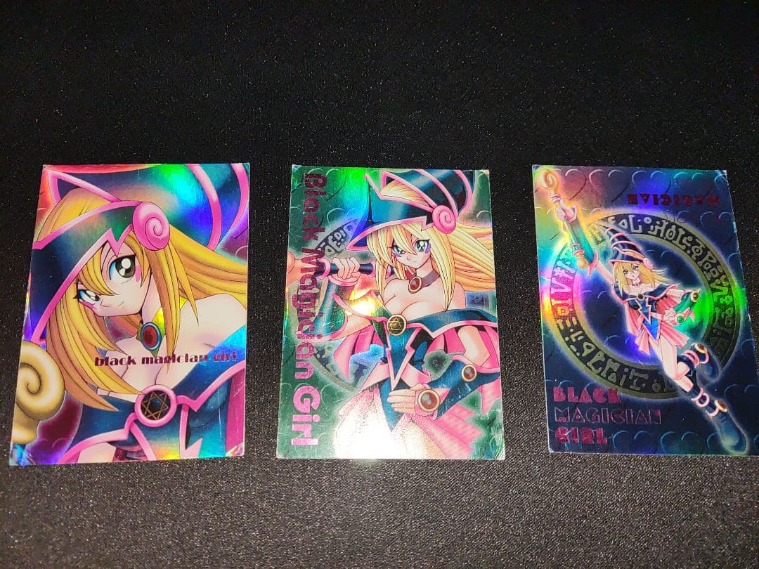 遊戯王　ddm ブラックマジシャンガール　ピンク箔の通常版　3枚セット