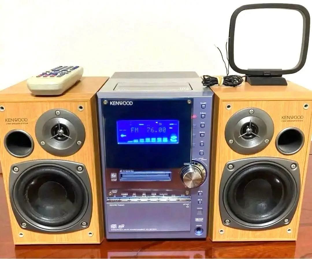 【美品】KENWOOD SL-3MD-S リモコン付き