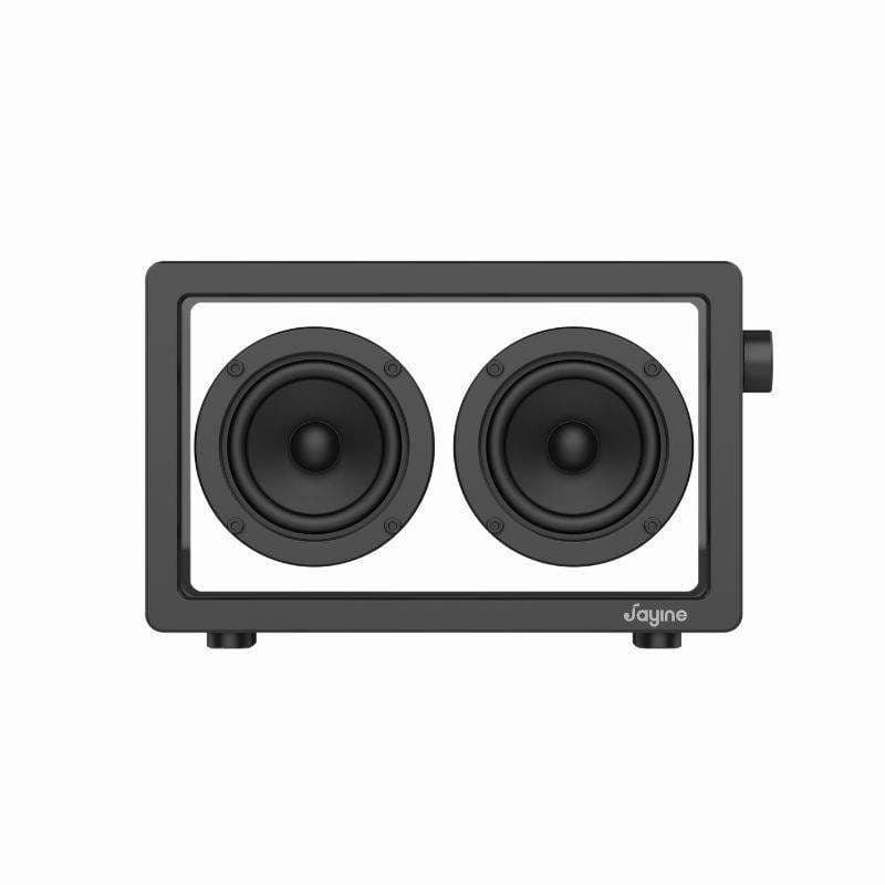 おしゃれ Jayine Cassette Mini 透明スピーカー 黒
