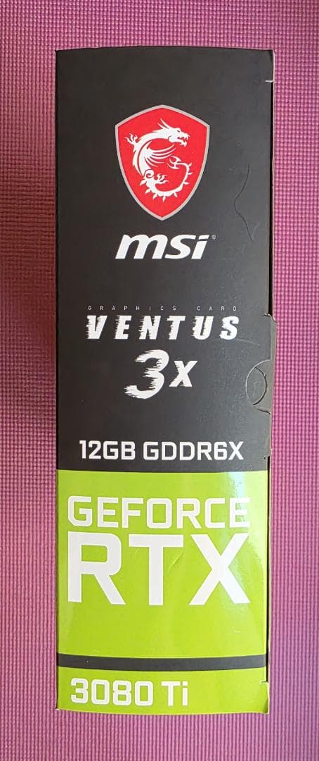 グラフィックボード・グラボ・ビデオカード MSI GeForce RT 3080 Ti VENTUS 3X 12G OC